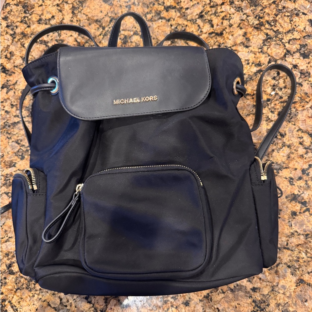 Michael Kors Black Backpack
